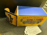 Vtg Matchbox Lesney Models of Yesteryear Y2 Toy 1911 Renault Orig Box Mint!