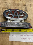 Vtg AAA License Plate Topper 1950's Hot Rat Rod Buick Chevy Ford Truck Auto Acc