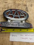 Vtg AAA License Plate Topper 1950's Hot Rat Rod Buick Chevy Ford Truck Auto Acc