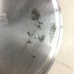 Vtg Bruce Hunt 1900-1940? Art Deco Chrome Steel Serving Tray Plate Dish Décor