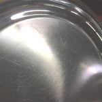 Vtg Bruce Hunt 1900-1940? Art Deco Chrome Steel Serving Tray Plate Dish Décor