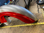 5 1/2" Custom Metal Front Fender Harley Chopper Bagger Airbrush Paint Very Fancy