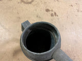 Vintage 1940s Galvanized Metal Gas Station Metal Oil Can/Watering Can 4 Qt