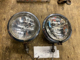 Vtg -62 Spotlights Passing Lamps Harley Panhead shovelhead Guide OEM Bulbs FLH