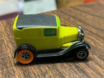 VTG Aurora AFX HO Scale Slot Car 31' A Ford Panel Van Lime Green Extremely Rare