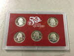 1999 United States mint silver proof hard case set 9 collectable coins