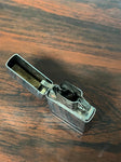 2006 polished chrome etched cross zippo lighter