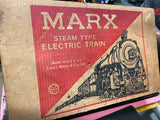 Marx O Gauge Steam Electric Freight Train Set Marx #14755 set box Vintage Toy!