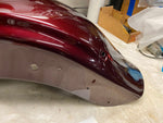 Rear Fender Burgundy Maroon Harley FLHX Road Street Glide Bagger 2009^ OEM Nice!