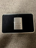 vtg 1998 Now I'm Smokin' polished chrome zippo lighter NIB never lit