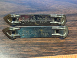 Vintage Made in USA Lot of 2 1950s Feck Premium Beer Metal Bottle Opener