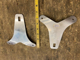 Vtg NOS Wassell Front Fender Mud Guard Mounts Cafe Racer Pre Unit Triumph Bsa