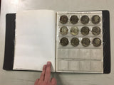 VTG 1971-78 EISENHOWER 32 DOLLAR COINS & CASE COLLECTABLE SILVER & MIXED
