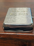 vtg 1998 Now I'm Smokin' polished chrome zippo lighter NIB never lit