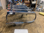 Luggage Rack Backrest Sissybar Harley Flh Road King Ultra Glide Bagger OEM FLHR