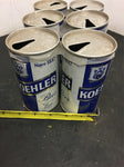 Koehler Beer tin cans 6 pack the Dutch Touch 12 fl. oz. blue white Erie brewing