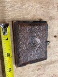 Vtg Civil War Era 1860's Antique Victorian Tin Type Picture Pressed Paper Case!