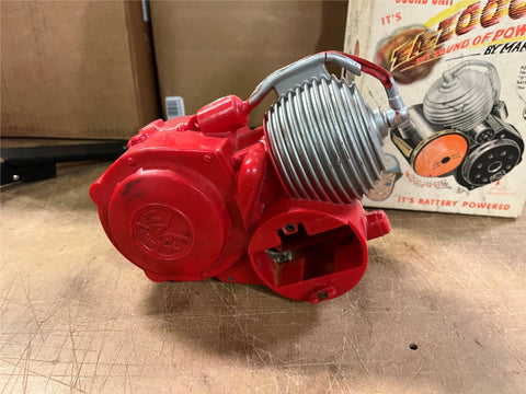 Vtg 60s MARX Za-Zooom Za Zoom Bicycle Mount Battery Op Motor Vtg 60s MARX Za-Zooom Za Zoom Bicycle Mount Battery Op Motor