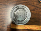 Vintage Made in USA Old Stone Tavern Ohio 1820-1976 Pewter Plate 6"