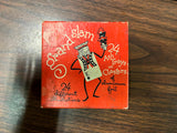 Vintage Grand Slam MCM Margery Markley poker foil ash trays 24 pc. complete