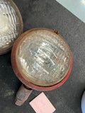 Vtg Passing Fog Lamp Lights Guide Tractor Harley Rat Hot Rod Indian Farmall Deer