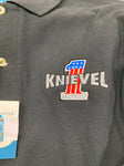 Knievel Choppers Button Down Shirt Embroidered Biker Polo Dress Work MED Small