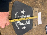 POW MIA Vietnam WW2 Korea Mudflap Harley honda Motorcycle Veteran military FLH