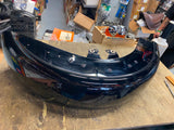 Vivid Black Stripes Front Fender Harley 2014^ Ultra Limited Road King FLH OEM