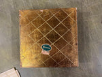 VTG Florentia Made in Italy Wagtail Keepsake Box Golden Gilded w/Handkerchiefs