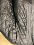 Vtg 1980's Protech Leather Jacket Coat Mad Max Size 50 Motorcycle Riding Coat