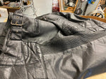 Vtg 1980's Protech Leather Jacket Coat Mad Max Size 50 Motorcycle Riding Coat