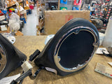 OEM Rear Tour Pak Speaker Pods Wiring Harley Ultra Classic Bagger 2011 Factory!
