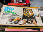 Vintage Cycle Race Pinball Machine Game 1977 Marx Toy Motorcycle Acc Z1 CB KZ GS