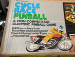 Vintage Cycle Race Pinball Machine Game 1977 Marx Toy Motorcycle Acc Z1 CB KZ GS