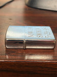 vtg 1998 Now I'm Smokin' polished chrome zippo lighter NIB never lit