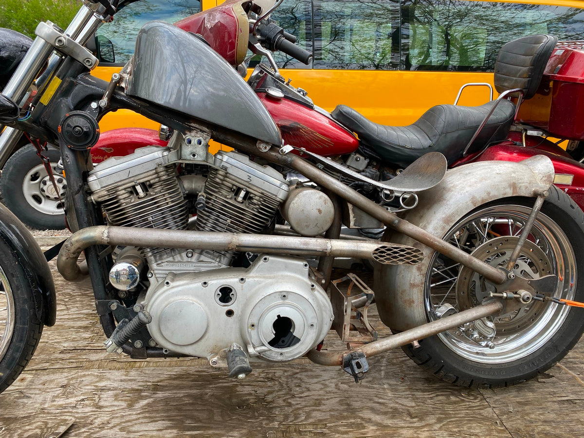 Rigid Frame Hardtail Evo Sportster OEM Wide Tire Custom Chopper PA Cle ...
