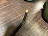 VTG 1954 Grizzly Recurve Bow 60" 45# Leather Grip Wood Archery Hunting