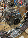 Front SS Spoke Wheel 3.00x16 Harley Heritage Springer softail 3/4 Sealed 00^