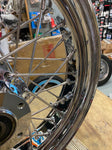 Front SS Spoke Wheel 3.00x16 Harley Heritage Springer softail 3/4 Sealed 00^