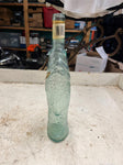 vtg 1997 Pescevino green glass white wine fish bottle missing lid