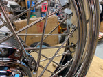 Front SS Spoke Wheel 3.00x16 Harley Heritage Springer softail 3/4 Sealed 00^