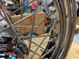 Front SS Spoke Wheel 3.00x16 Harley Heritage Springer softail 3/4 Sealed 00^