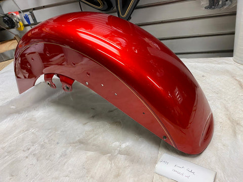 Front Fender Candy Orange Red Harley 2014^ OEM Touring Glide FLH Bagger Ultra cl