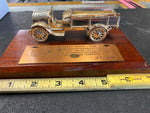 1961 Truck Sales Award Chevy Dealer Desk Trophy VTG Collectible Oil Gas Auto Car