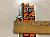 NOS New Harley Davidson USA Small OUTSIDE Window Decal Sticker Emblem