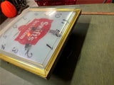 VTG 1950s Swift's Ice Cream Premium Brand Lighted Wall Pam Clock Tested See Desc
