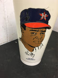 Vintage lot 5 plastic 711 MLB cups May Lee Houston Astros Rich Allen White sox's