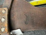 Vintage Hunter 1100F Leather Holster Colt Beretta Pistol Brass Rivets Logo Patin