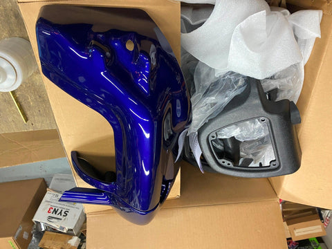 Zephyr Blue Lower Vented Fairings Harley Road Glide FLTR 2020 Hogworkz Vented!