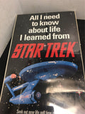 Vintage Star Trek insert portal poster 1993 unopened litho U.S.A. 12 x 36 décor
